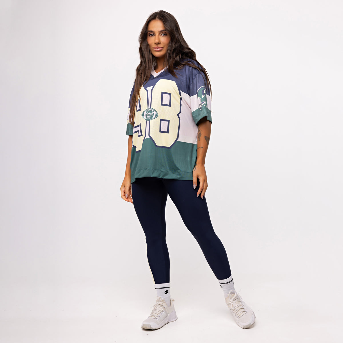 T-shirt Oversized College Dry - College 98