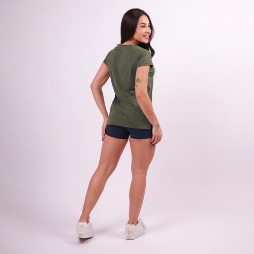 Blusa Essencial Fit - Verde Oliva