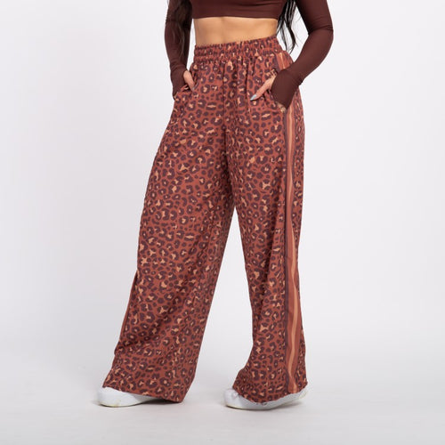 Calça Sport High Tech Estampada - Onça Chocolate