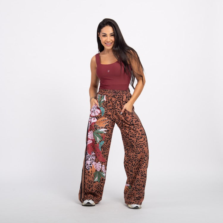 Calça Sport High Tech Estampada - Tropic