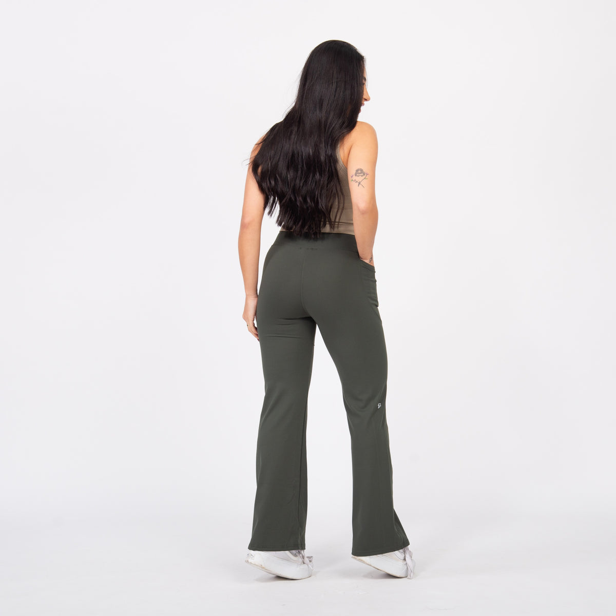 Calça Flaire Soft com Bolso - Verde Pinheiro