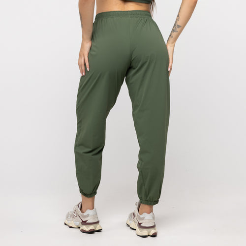 Calça Jogger Bolso Tech Fit - Verde Oliva