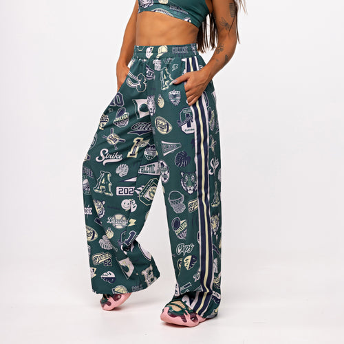 Calça Sport High Tech Estampada - College