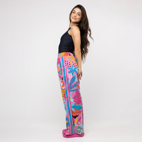 Calça Sport High Tech Estampada - Onça Pop