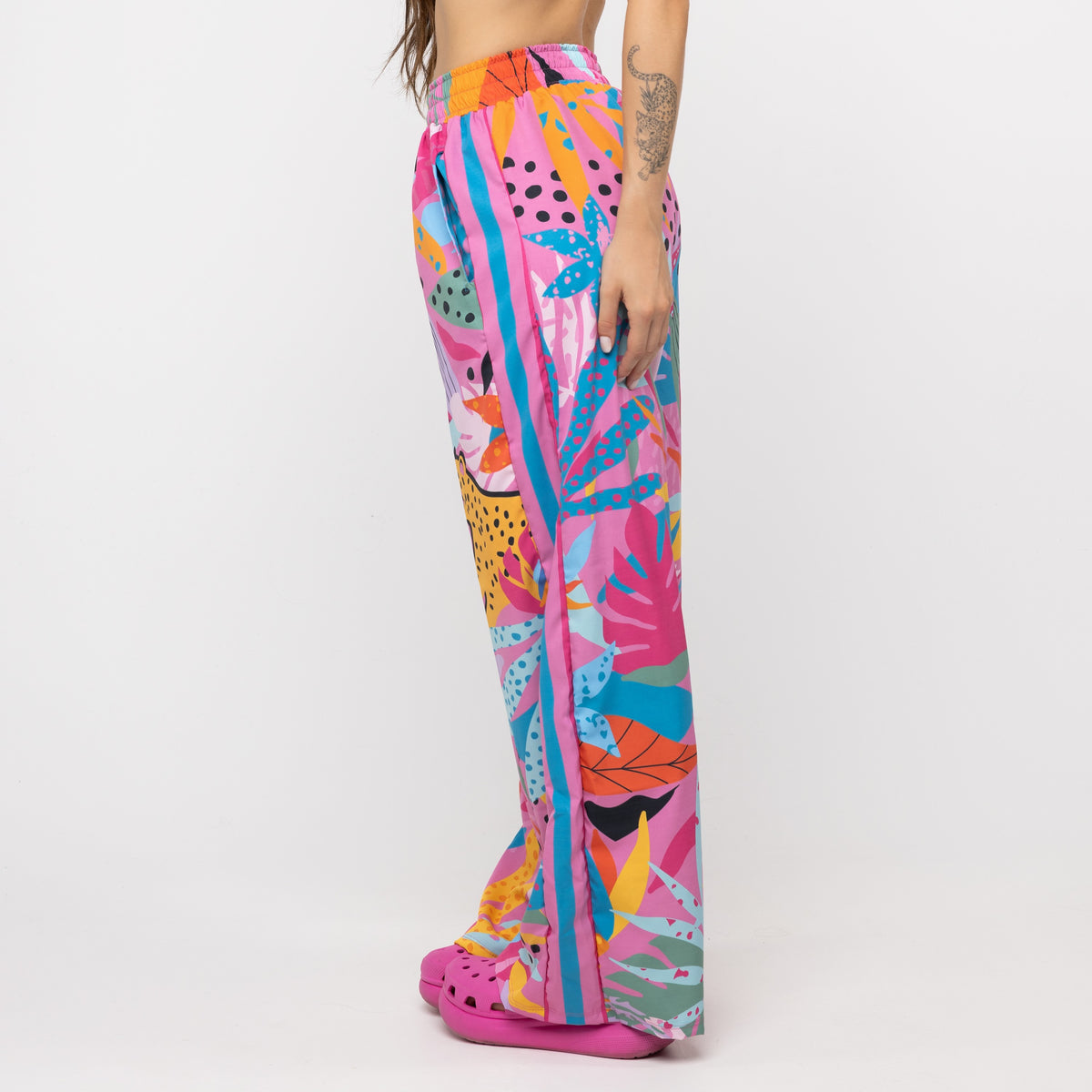 Calça Sport High Tech Estampada - Onça Pop