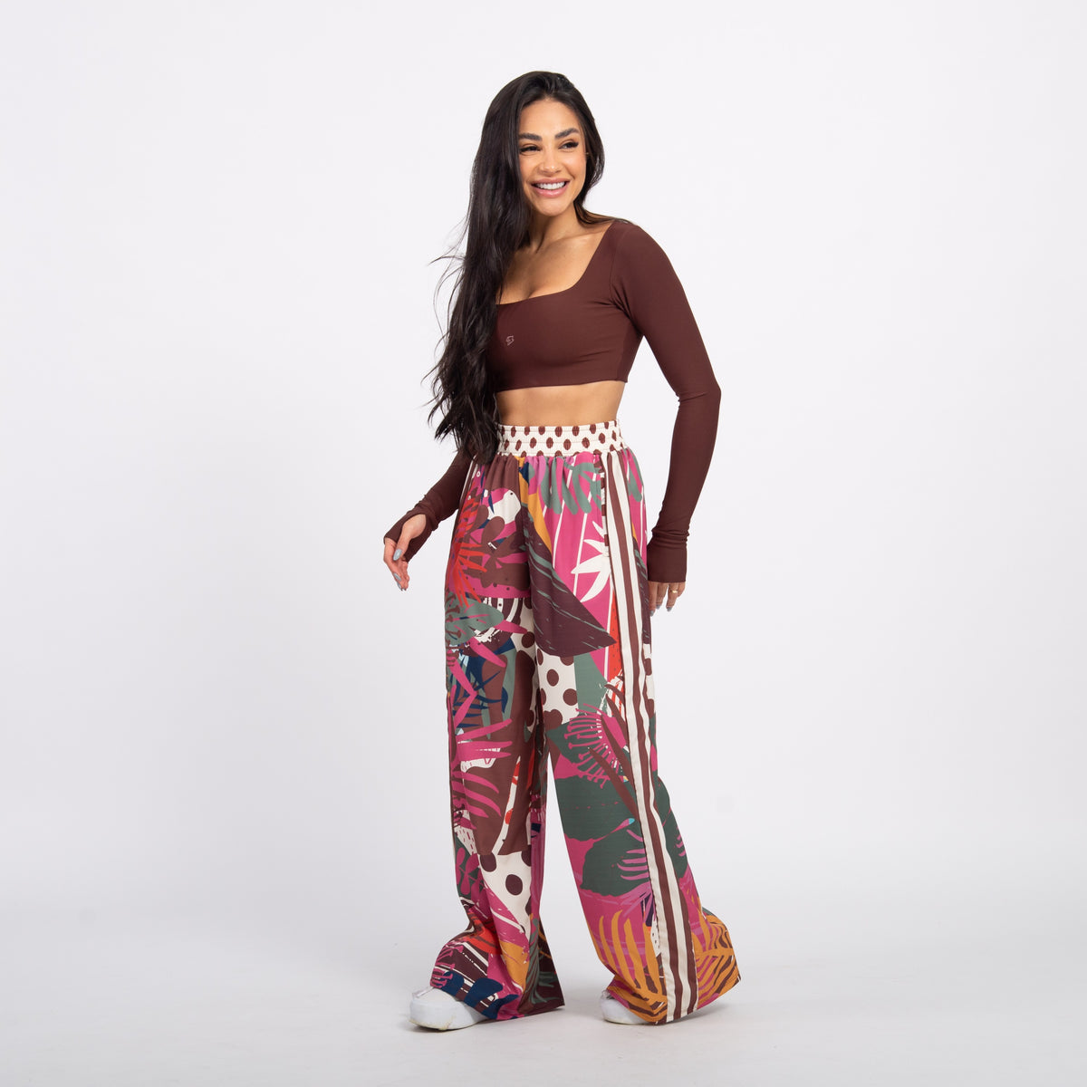 Calça Sport High Tech Estampada - Patch Forest