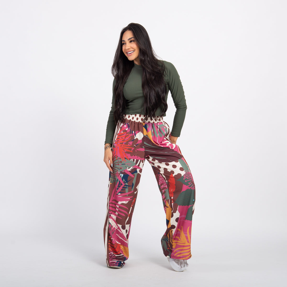 Calça Sport High Tech Estampada - Patch Forest