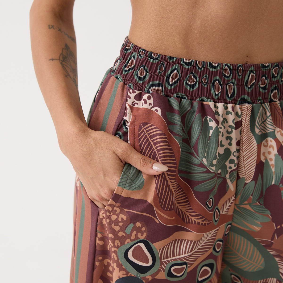 Calça Sport High Tech Estampada - Terra Nativa