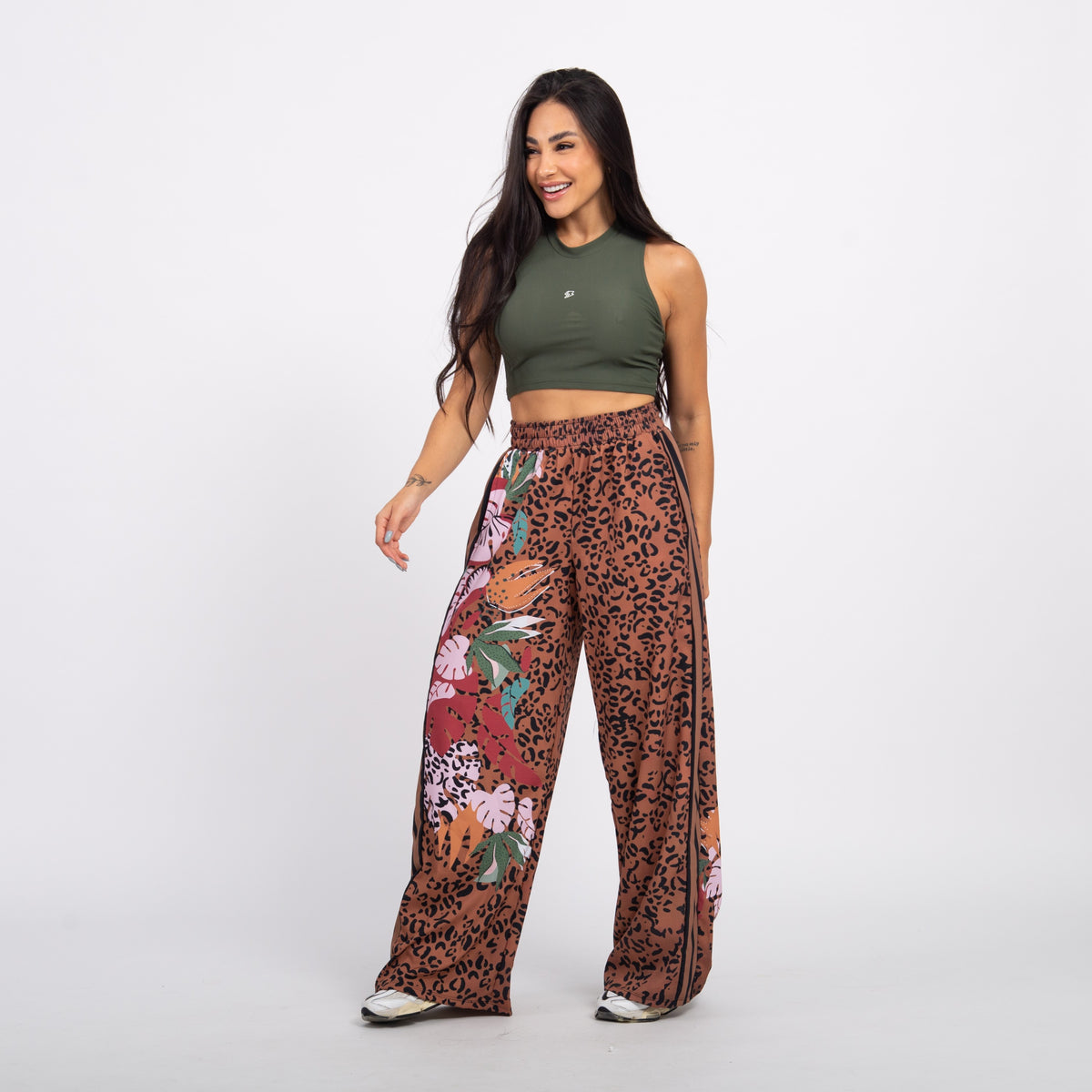 Calça Sport High Tech Estampada - Tropic