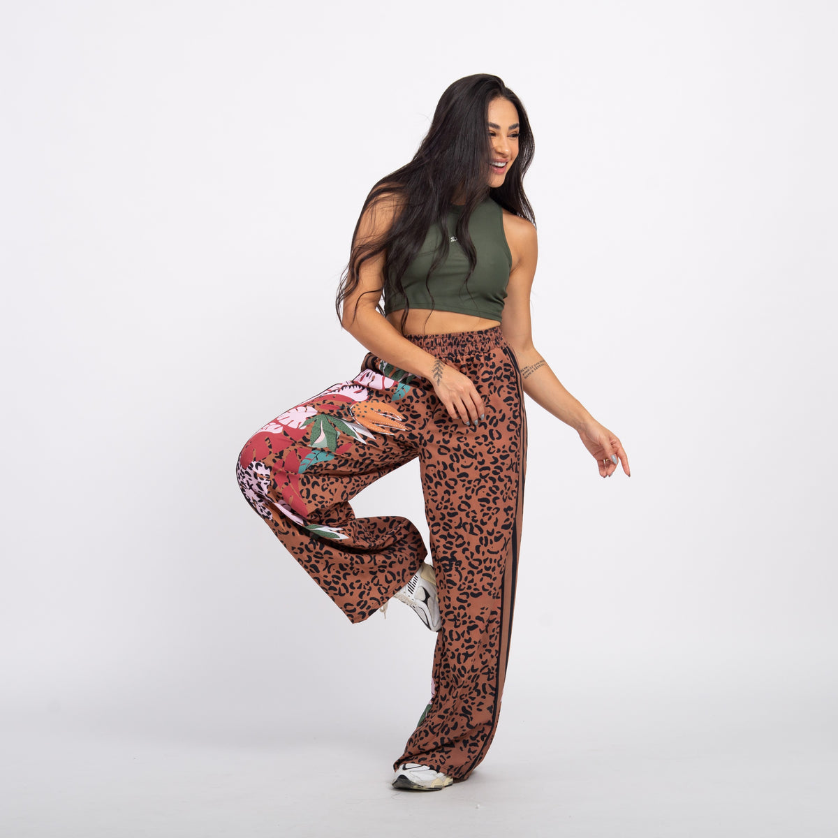 Calça Sport High Tech Estampada - Tropic