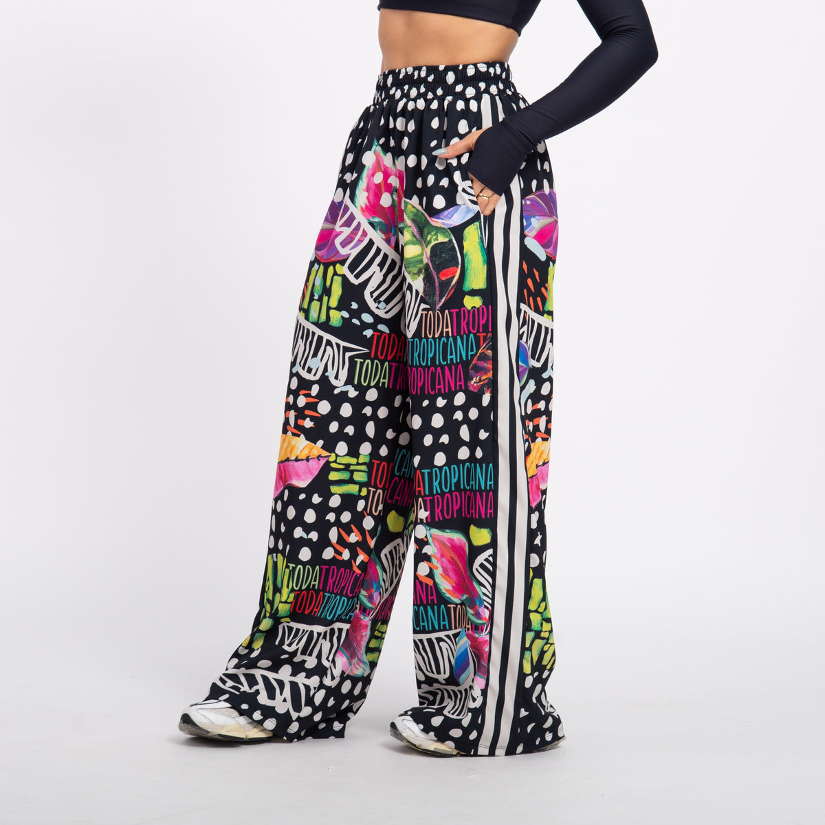 Calça Sport High Tech Estampada - Tropicana