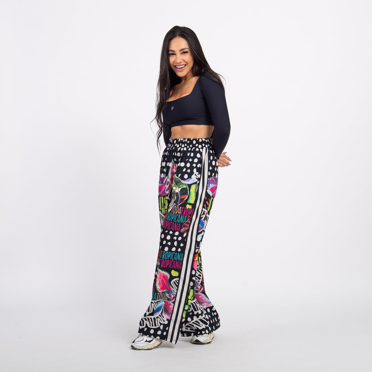 Calça Sport High Tech Estampada - Tropicana
