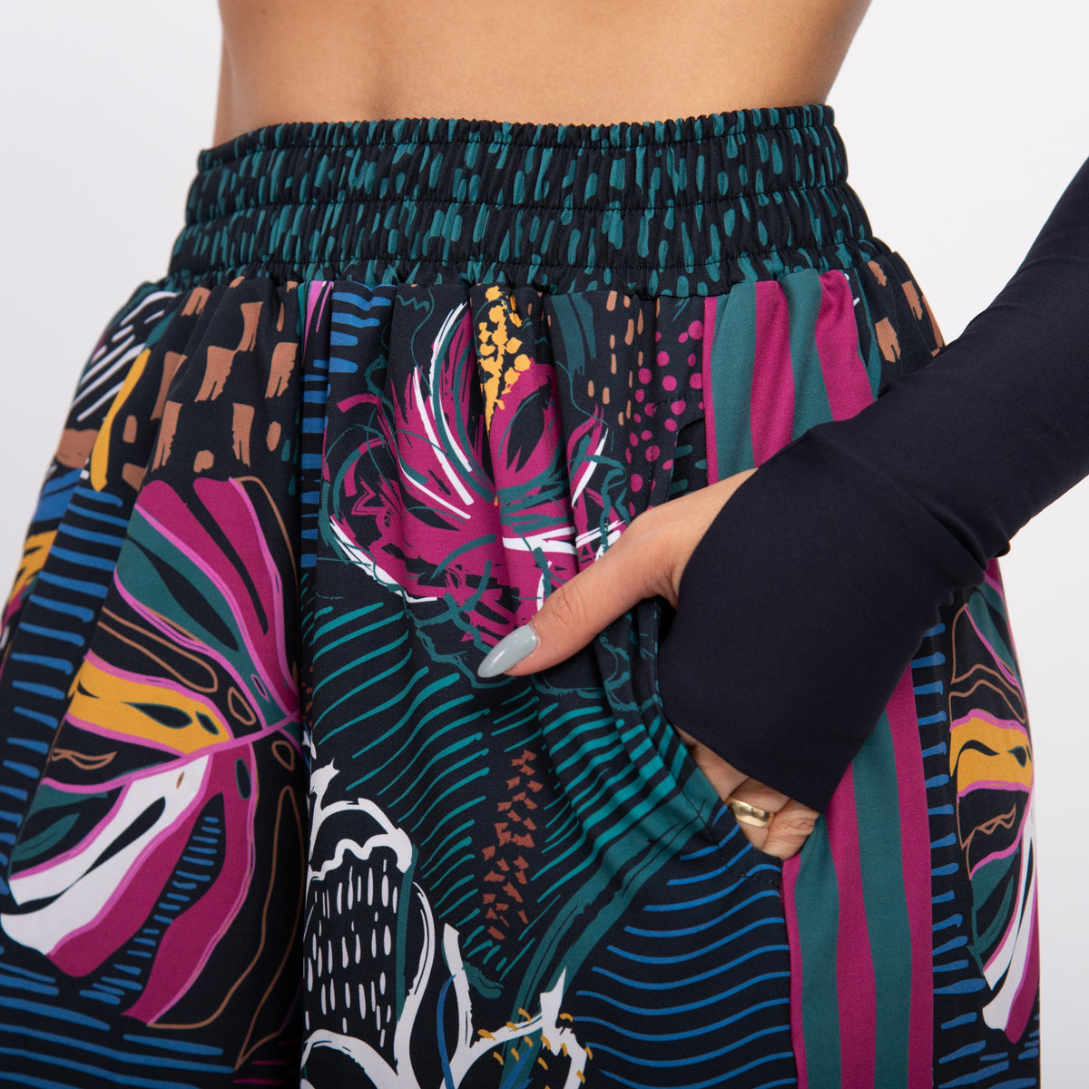 Calça Sport High Tech Estampada - Inverno Tropical