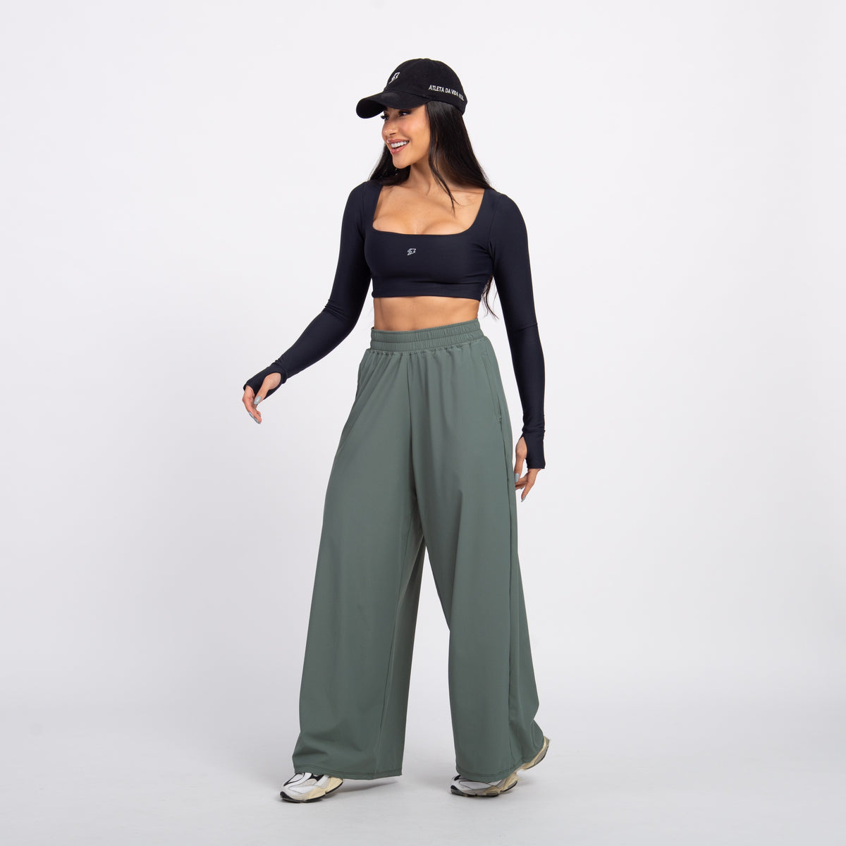 Calça Sport High Tech Lisa - Verde Solf