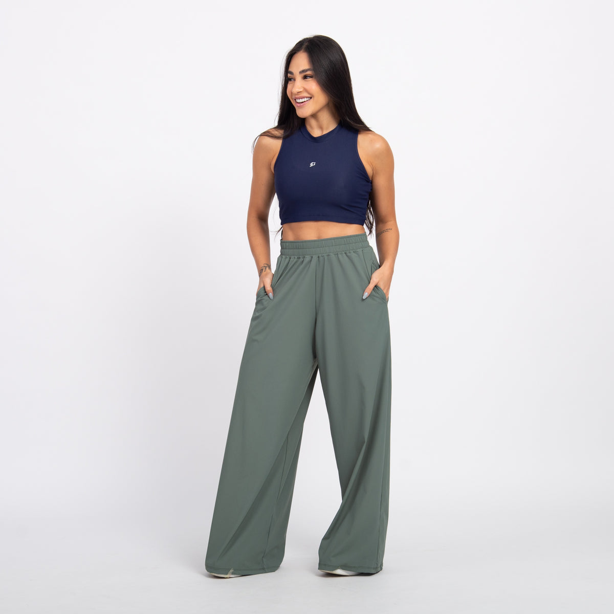 Calça Sport High Tech Lisa - Verde Solf