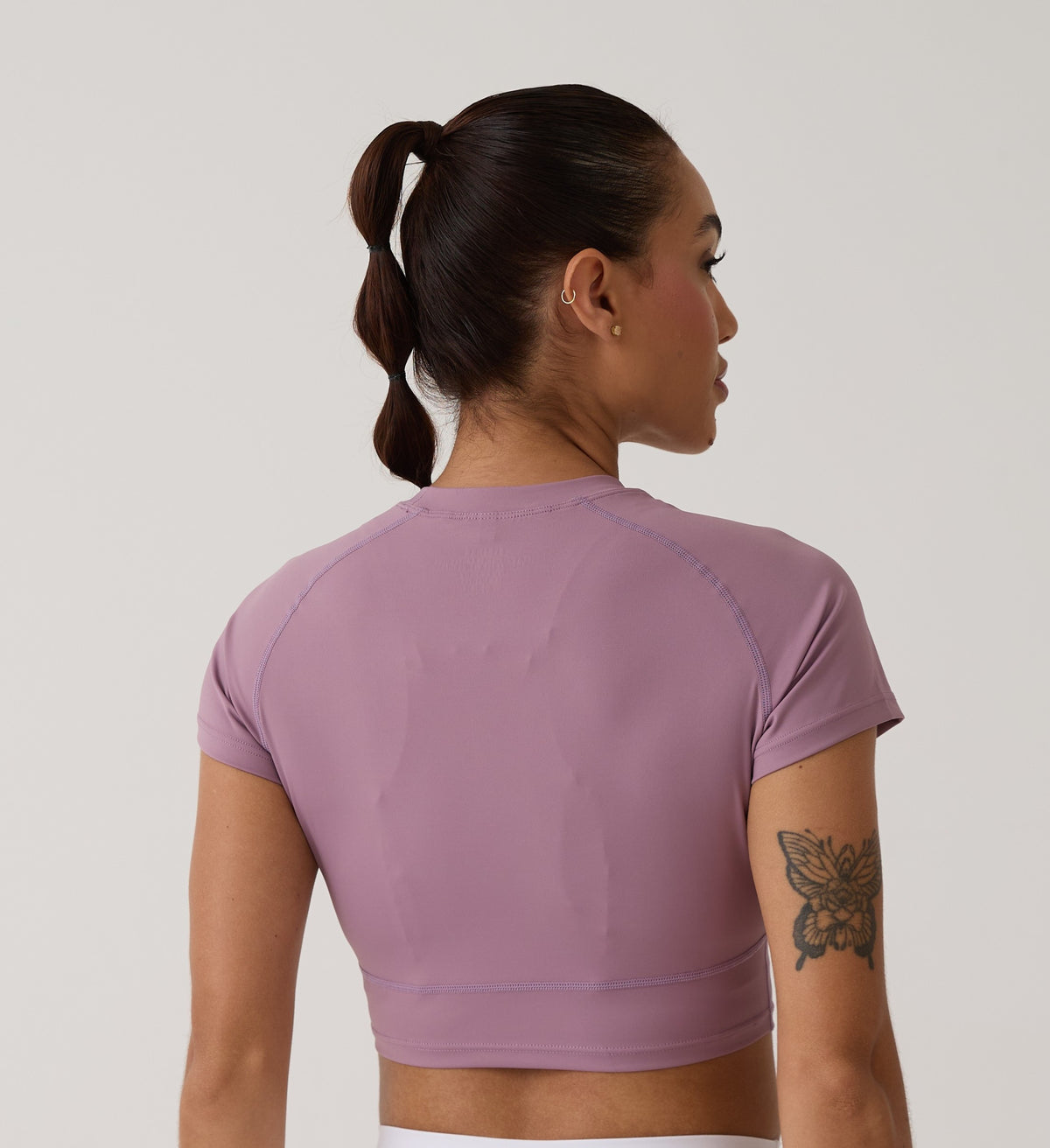 Cropped Raglan Anatômico - Ametista