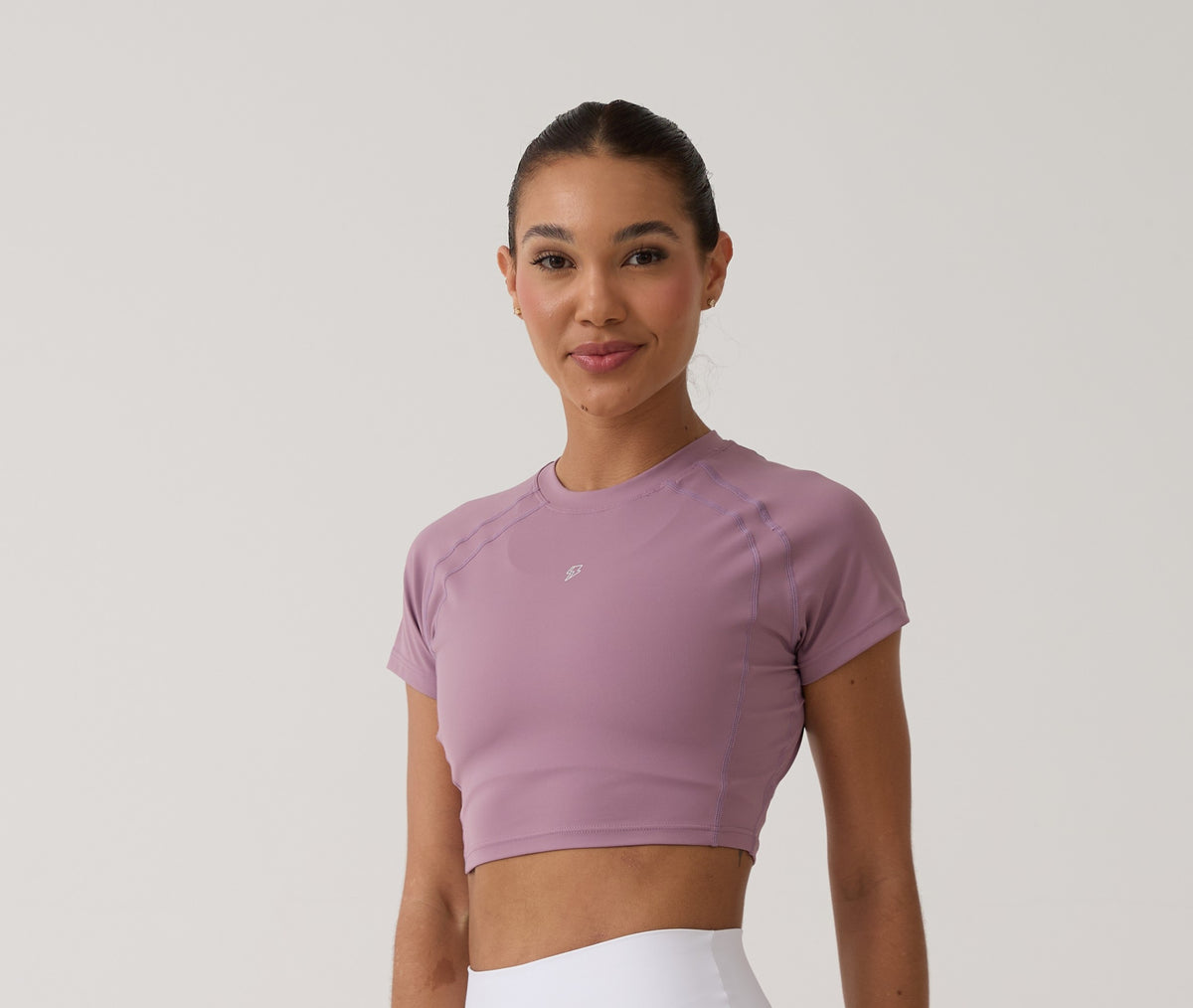 Cropped Raglan Anatômico - Ametista