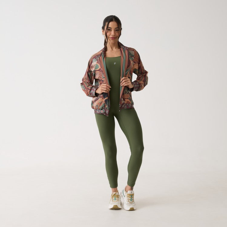 Jaqueta Bomber Estampada - Terra Nativa