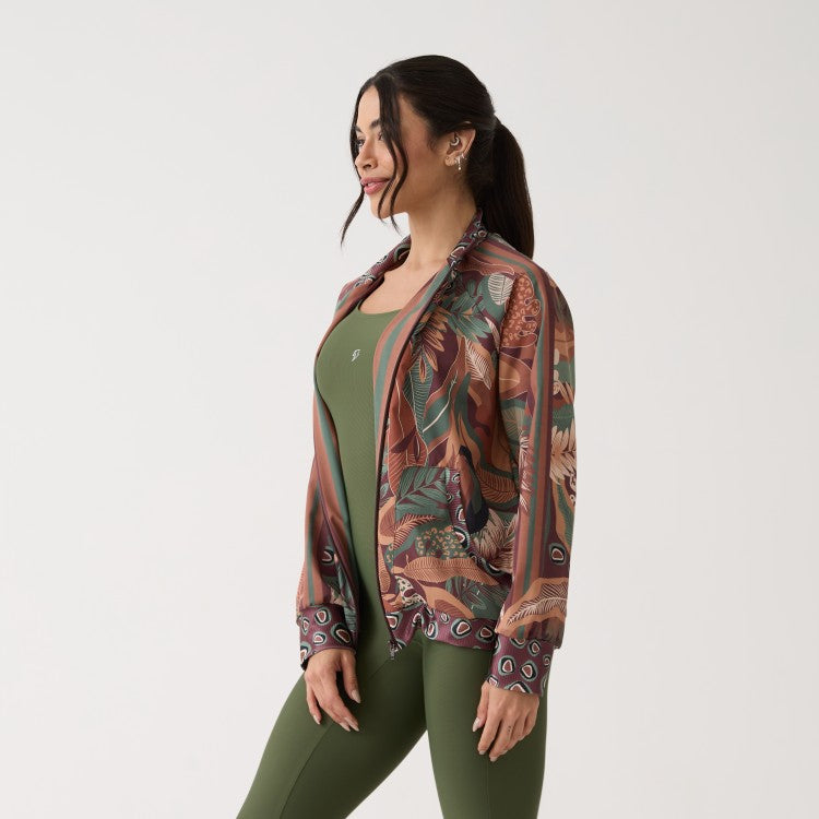 Jaqueta Bomber Estampada - Terra Nativa