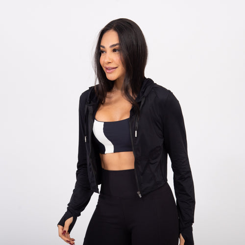 Jaqueta Corset Sleek - Preto