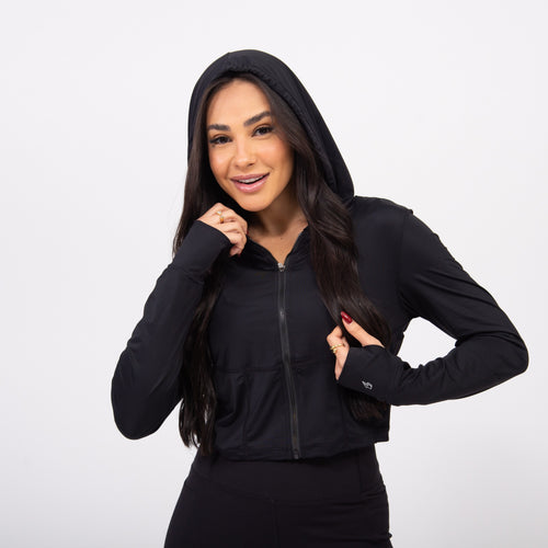 Jaqueta Corset Sleek - Preto