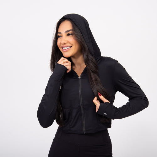 Jaqueta Corset Sleek - Preto