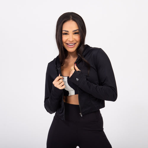 Jaqueta Corset Sleek - Preto