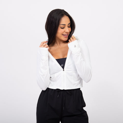 Jaqueta Corset Sleek - Branco