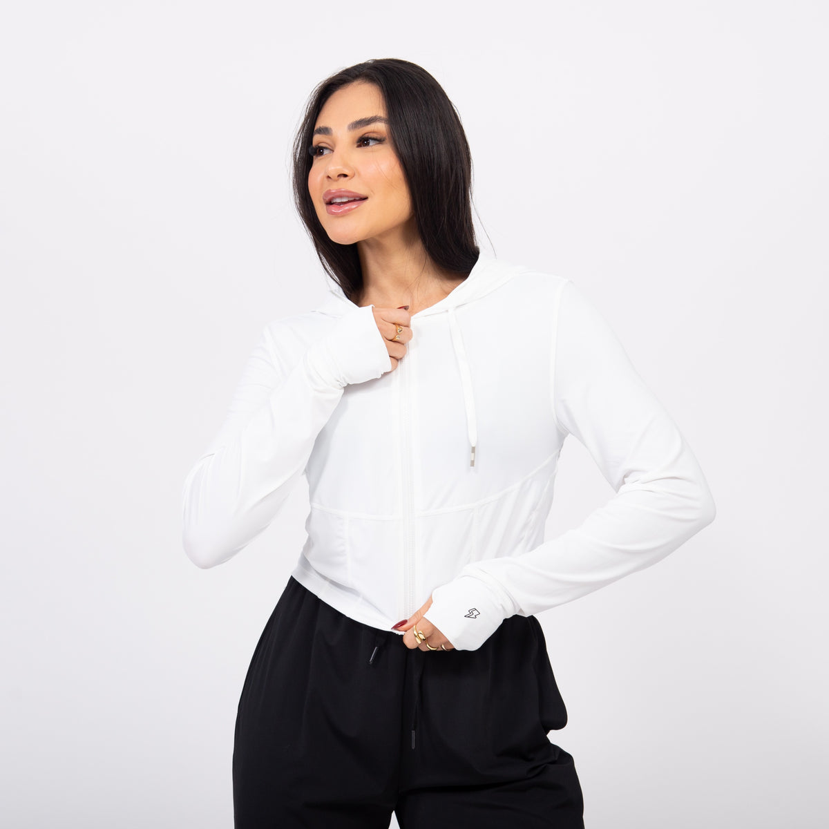 Jaqueta Corset Sleek - Branco