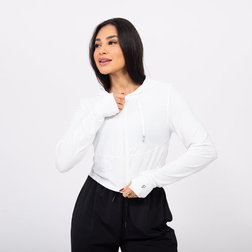 Jaqueta Corset Sleek - Branco