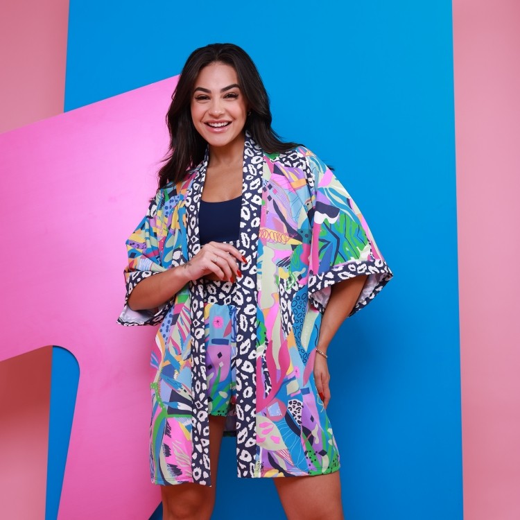 Kimono Hi Tech - Patch Tropic
