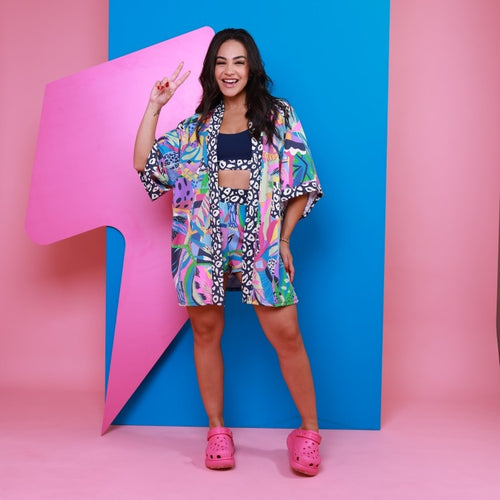 Kimono Hi Tech - Patch Tropic
