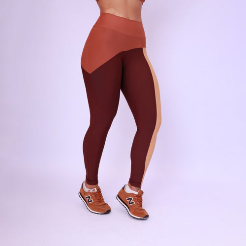 Legging Assimétrica Tricolor - Tricolor Wild