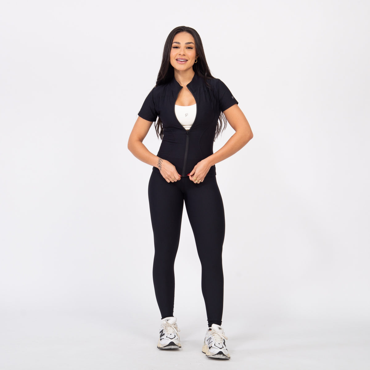 Legging Easy Rib - Preto