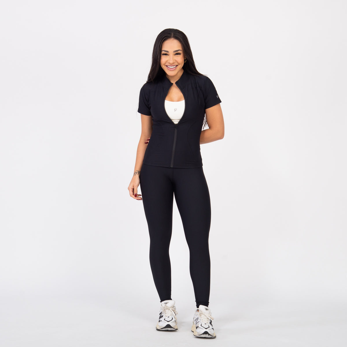 Legging Easy Rib - Preto
