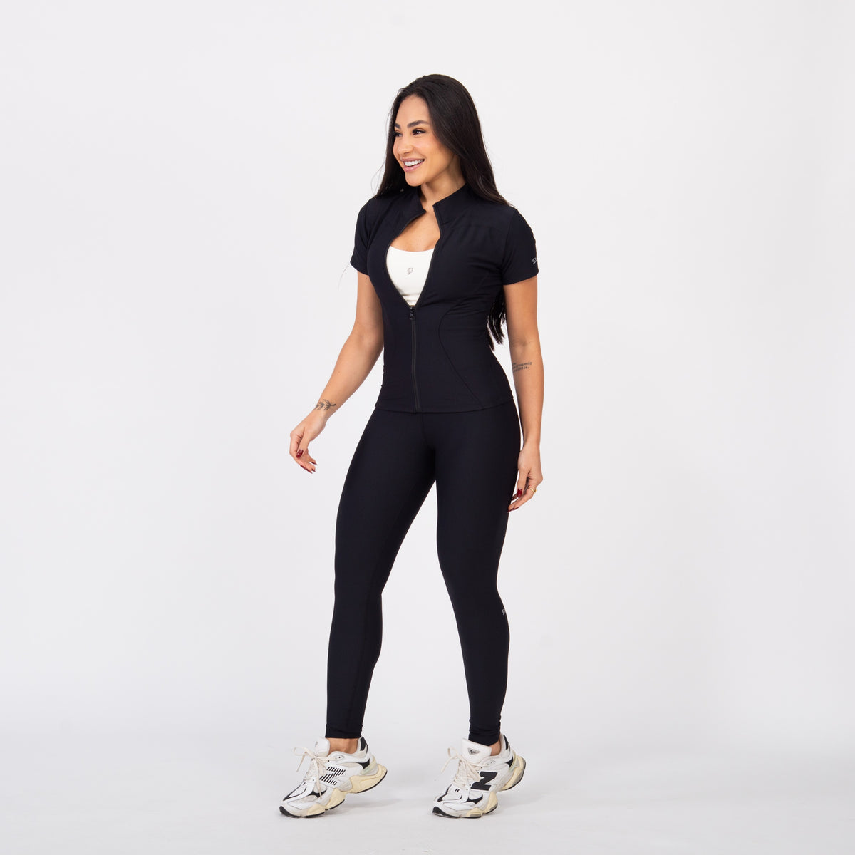 Legging Easy Rib - Preto