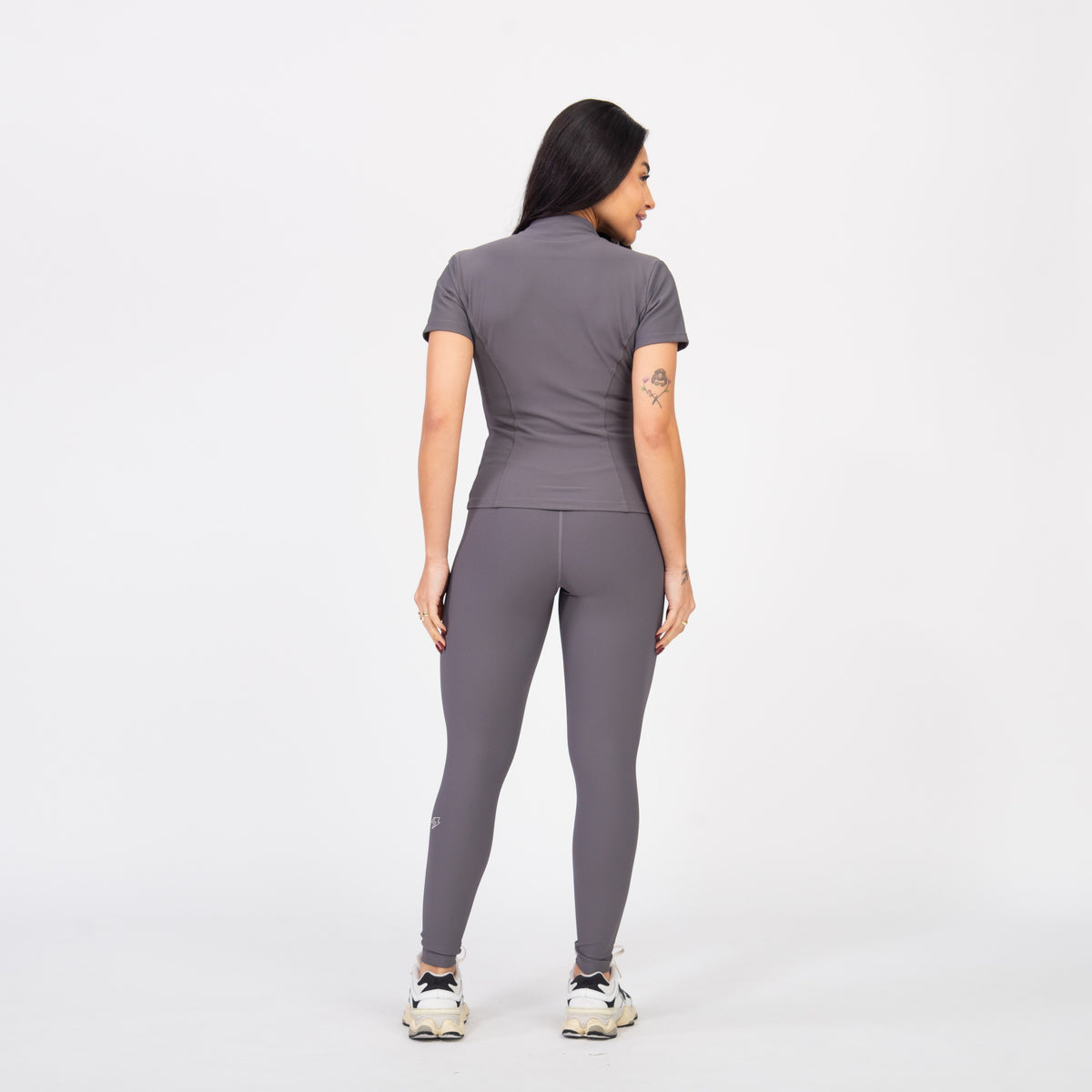 Legging Easy Rib - Grafite