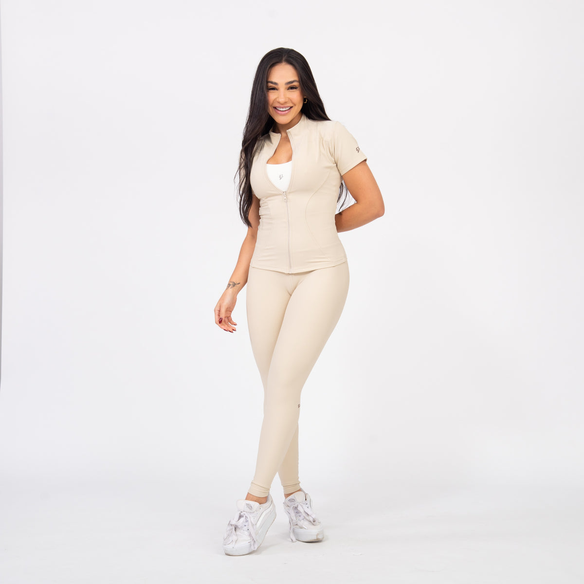 Legging Easy Rib - Gelo