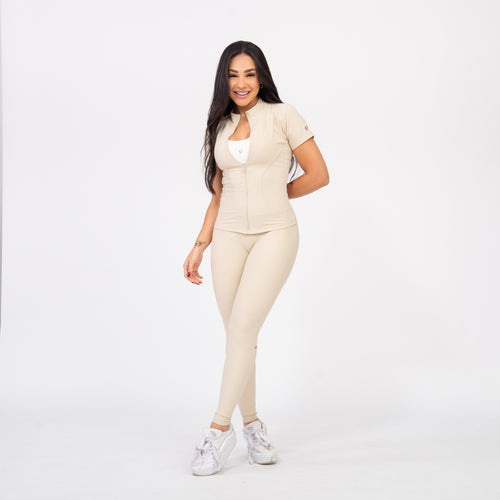 Legging Easy Rib - Gelo