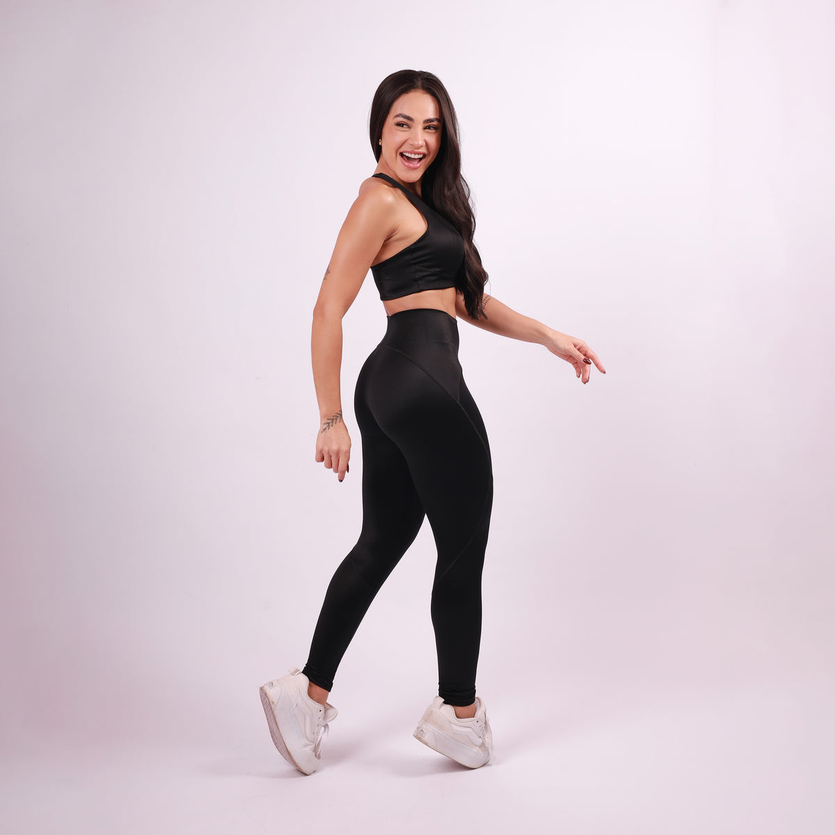 Legging Sculpt Shine - Preto