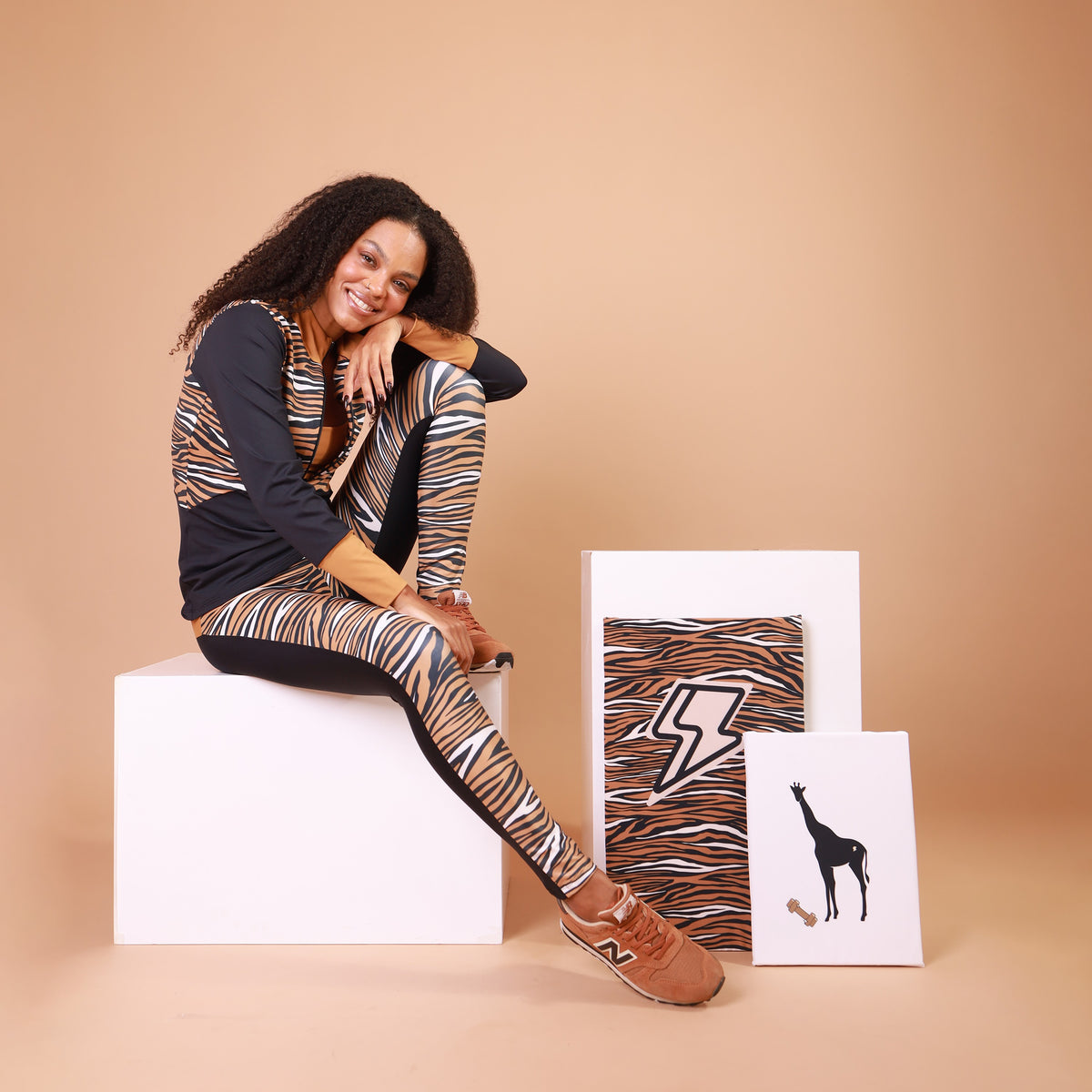 Legging Cós Anatômico - Safari