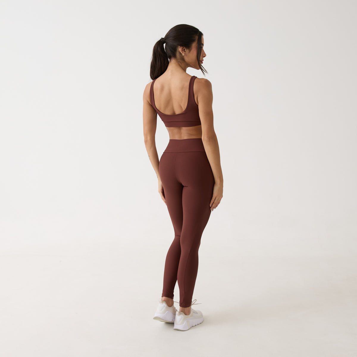 Legging Bolso Unilateral - Café