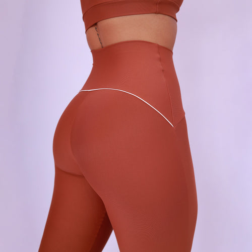 Legging Recorte Anatômico - Chocolate