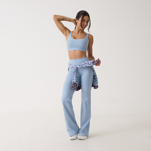 Calça Flare Element - Azul Névoa