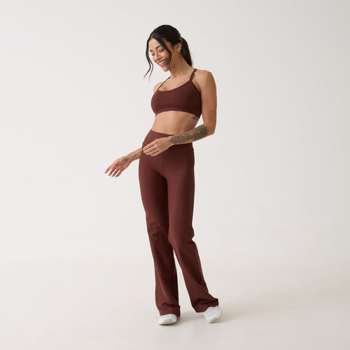 Calça Flare Element - Café