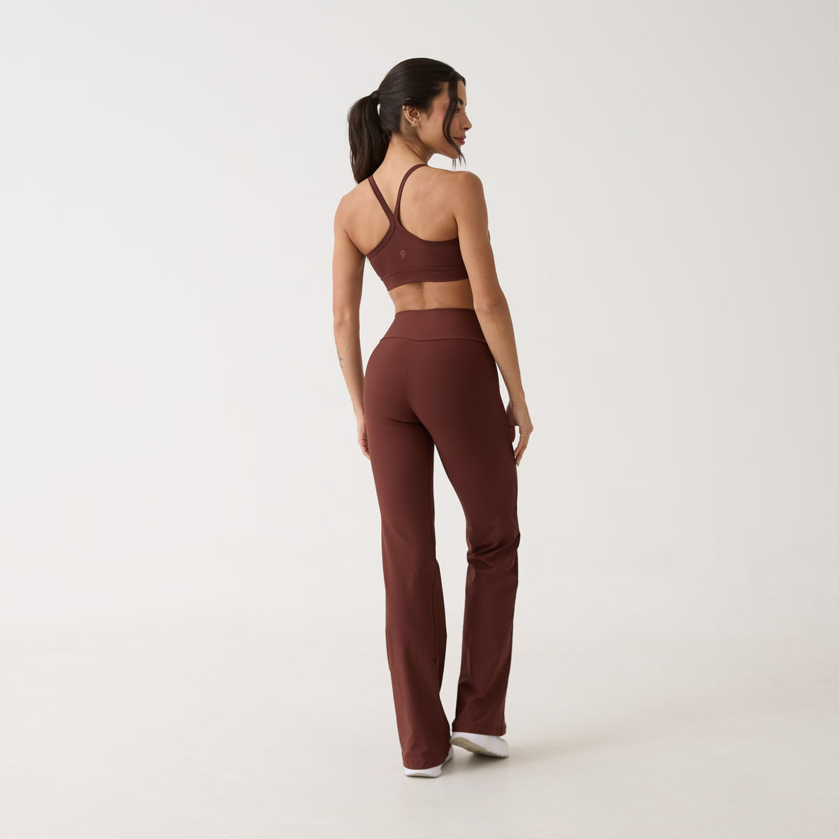 Calça Flare Element - Café