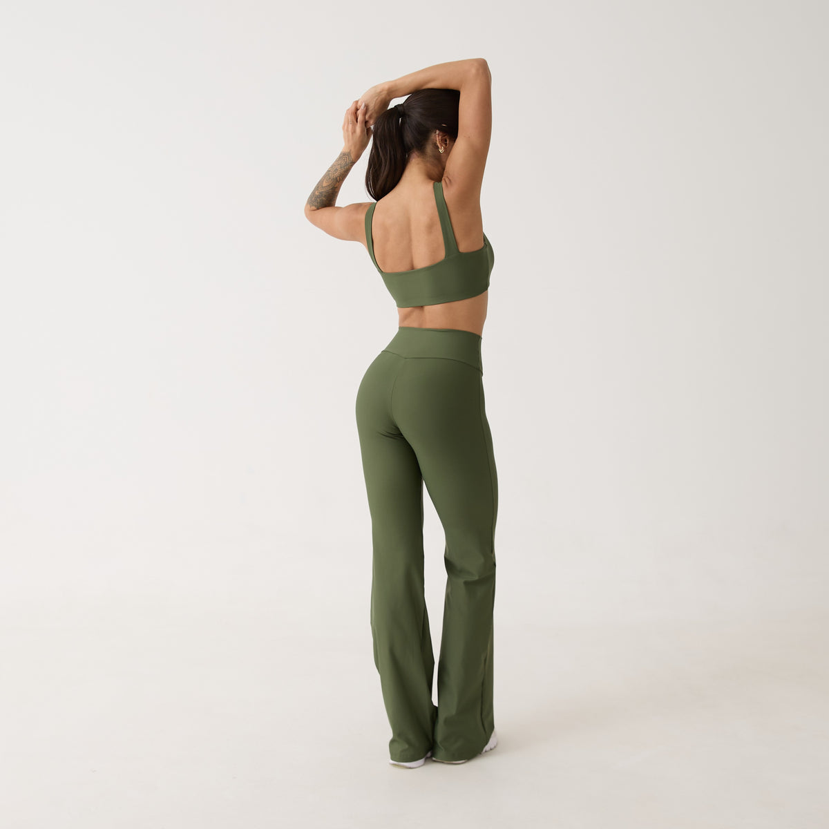 Calça Flare Element - Verde Oliva