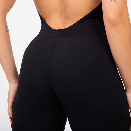 Macacão Racer Zip - Preto