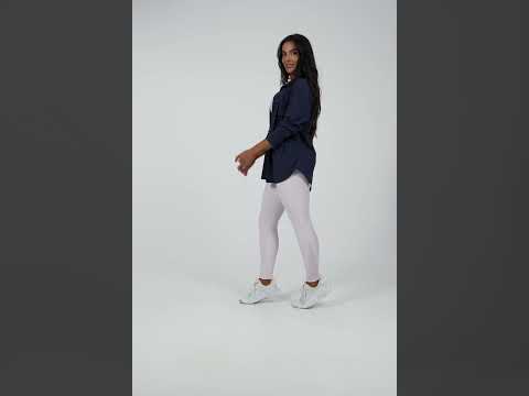 Fit check - Camisa Oversized Athleisure Tech - Marinho Soft
