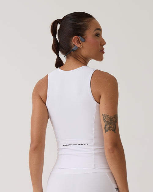 Regata Performance Pocket Run - Branco